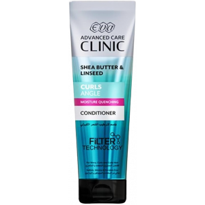 EVA ADVANCED CARE CLINIC SHEA BUTTER & LINSEED CURLS ANGLE MOISTURE QUENCHING CONDITIONER 230 ML